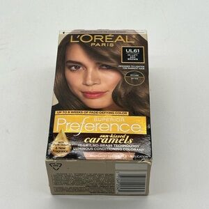 L'oreal Superior Preference Hair Color Dye HI-LIFT ASH BROWN UL61